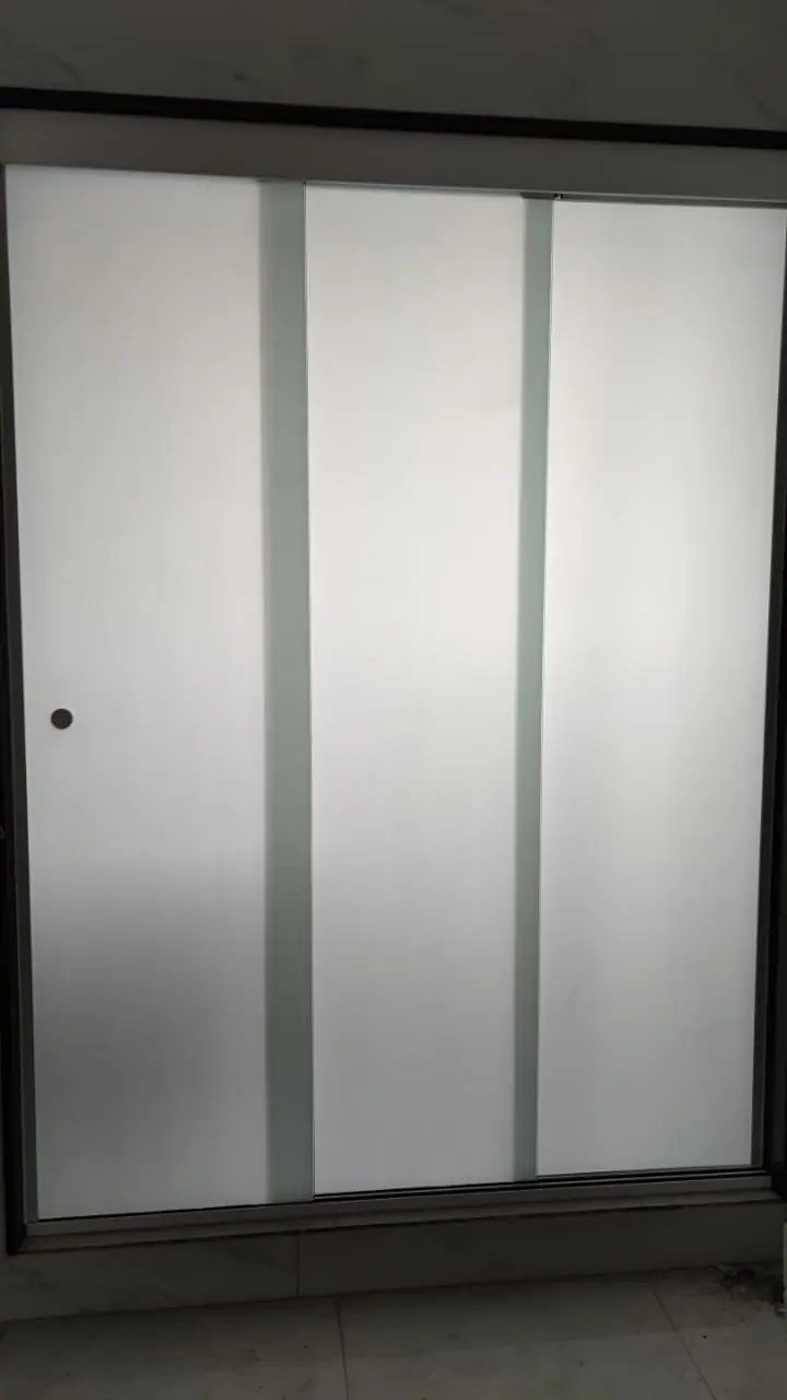 Insulfilm Jateado em Divisória de Vidro
