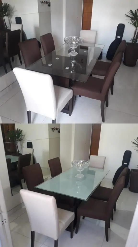 Película para Mesa de Vidro: trabalho com película